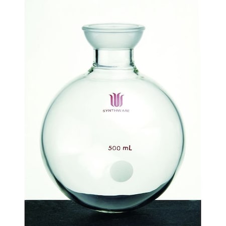 Synthware FLASK, ROUND BOTTOM, SPHERICAL JOINT, 1000mL, 35/20 F527000